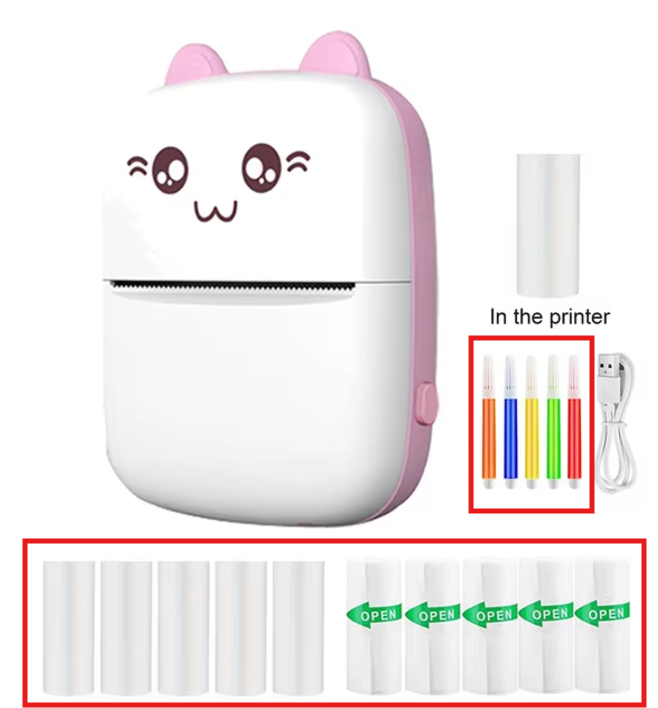 PrintBuddy Mini™ | Der Tragbare Bluetooth Fotodrucker