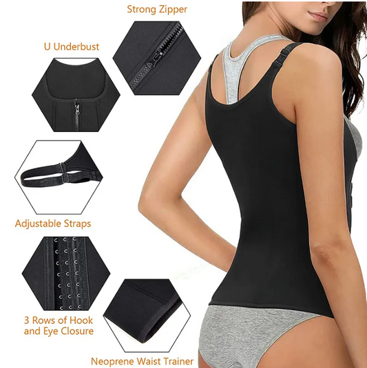 1+1 GRATIS! SlimShape™ | Damen Taillen Trainer Cincher Weste