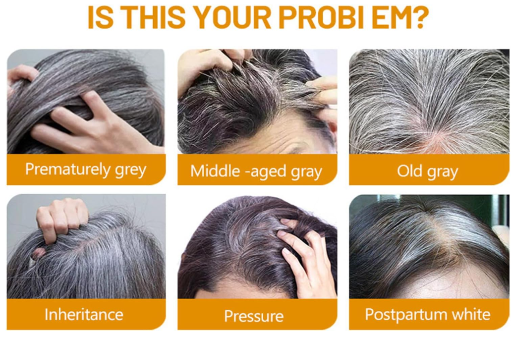 GreyReverse™ | Shampoobar, Die Graue Haarbedeckung, Tiefenreinigung & Haarekonstruktion