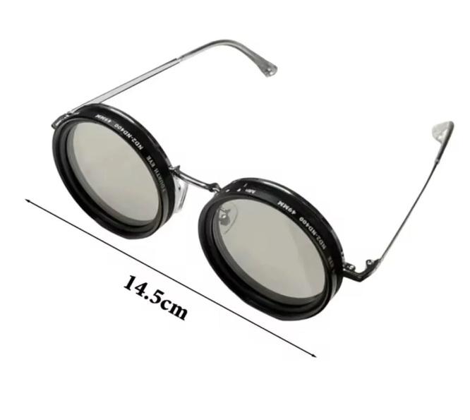 SunGuard™ ND9 |Handgefertigte Sonnenbrille mit verstellbarem Lichtschutz & UV-Schutz