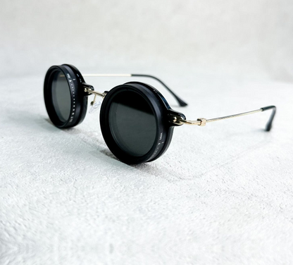 SunGuard™ ND9 |Handgefertigte Sonnenbrille mit verstellbarem Lichtschutz & UV-Schutz