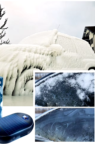 SchneeWeg™ | Elektromagnetisches Wellen-Enteisungs- und Schneeräumgerät