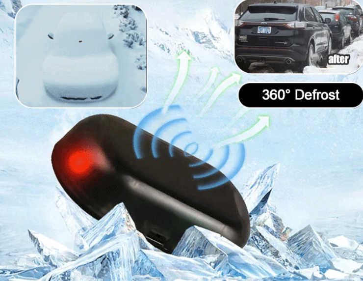 SchneeWeg™ | Elektromagnetisches Wellen-Enteisungs- und Schneeräumgerät
