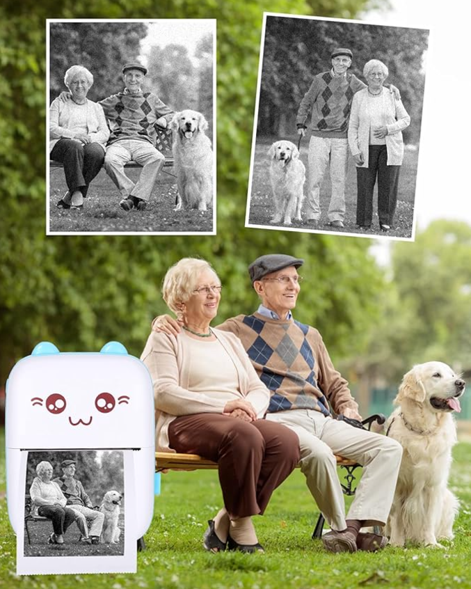 PrintBuddy Mini™ | Der Tragbare Bluetooth Fotodrucker