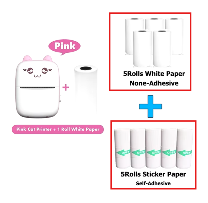 PrintBuddy Mini™ | Der Tragbare Bluetooth Fotodrucker