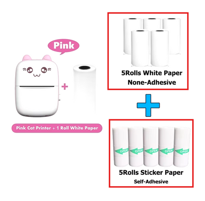 PrintBuddy Mini™ | Der Tragbare Bluetooth Fotodrucker