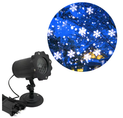 SnowGlow™ | LED Weihnachtsprojektor – Erschaffe Magische Schneeflocken für Jede Feier!