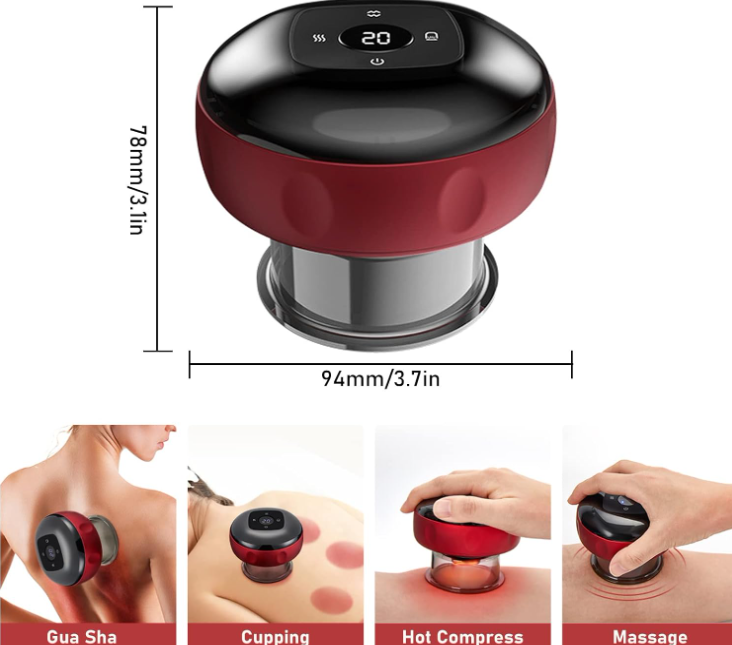 FlexiVibe™ | Vakuum Massager für Entspannung überall