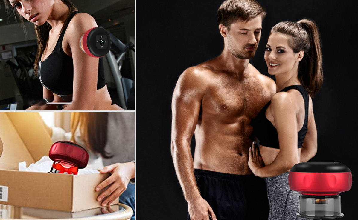 FlexiVibe™ | Vakuum Massager für Entspannung überall