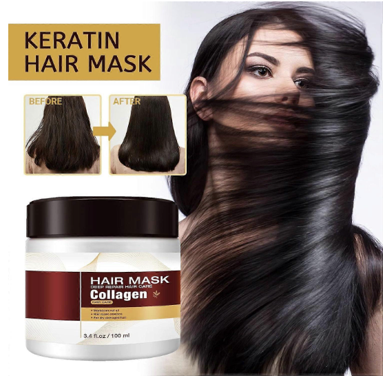 1+1 GRATIS! CollagenLux™ | Haarmaske – Tiefe Hydratation & Reparatur für Strahlendes Haar