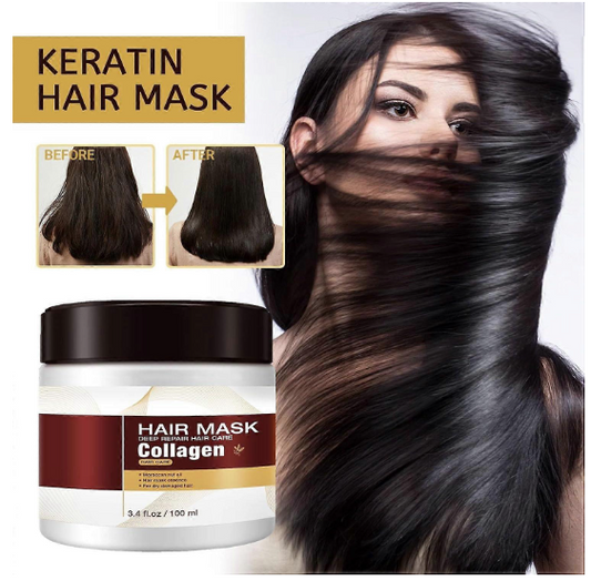 1+1 GRATIS! CollagenLux™ | Haarmaske – Tiefe Hydratation & Reparatur für Strahlendes Haar