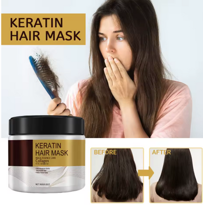 1+1 GRATIS! CollagenLux™ | Haarmaske – Tiefe Hydratation & Reparatur für Strahlendes Haar