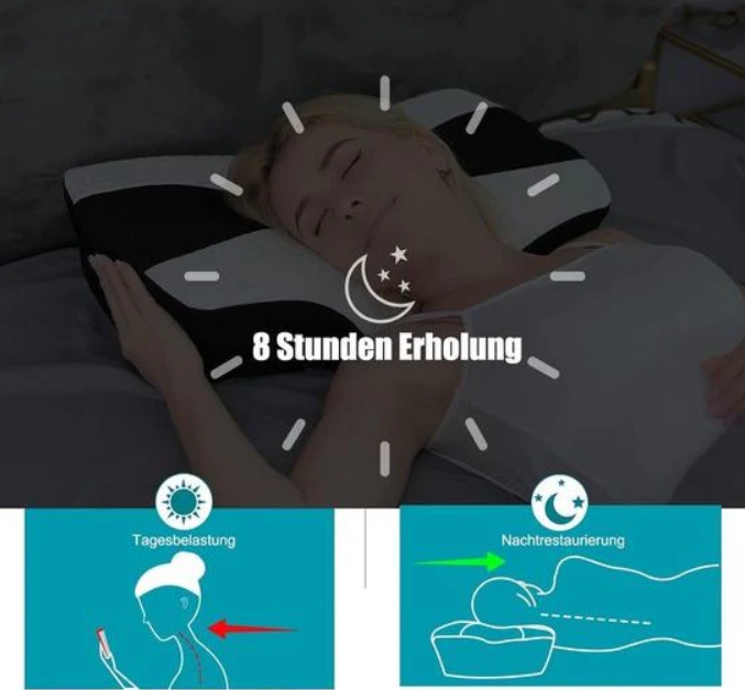 Restora™ | 3-in-1 Ergonomisches Schlafkissen