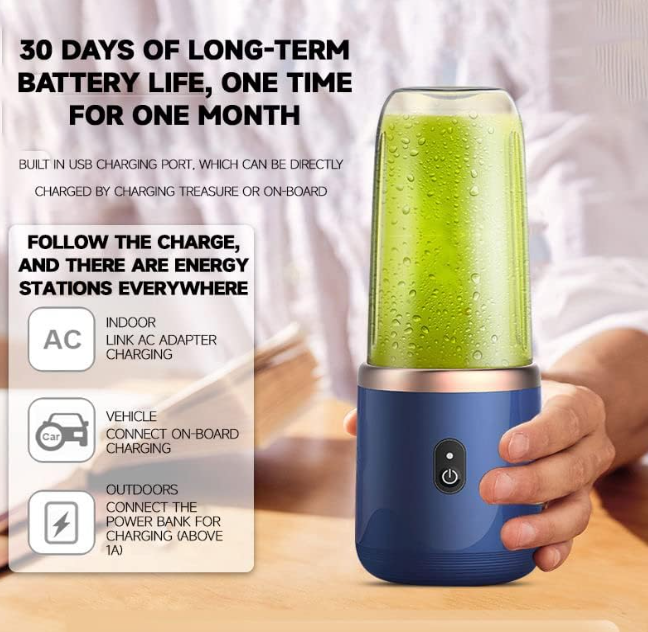 SmoothieGo™ | Multifunktionale tragbare Mixerbecher