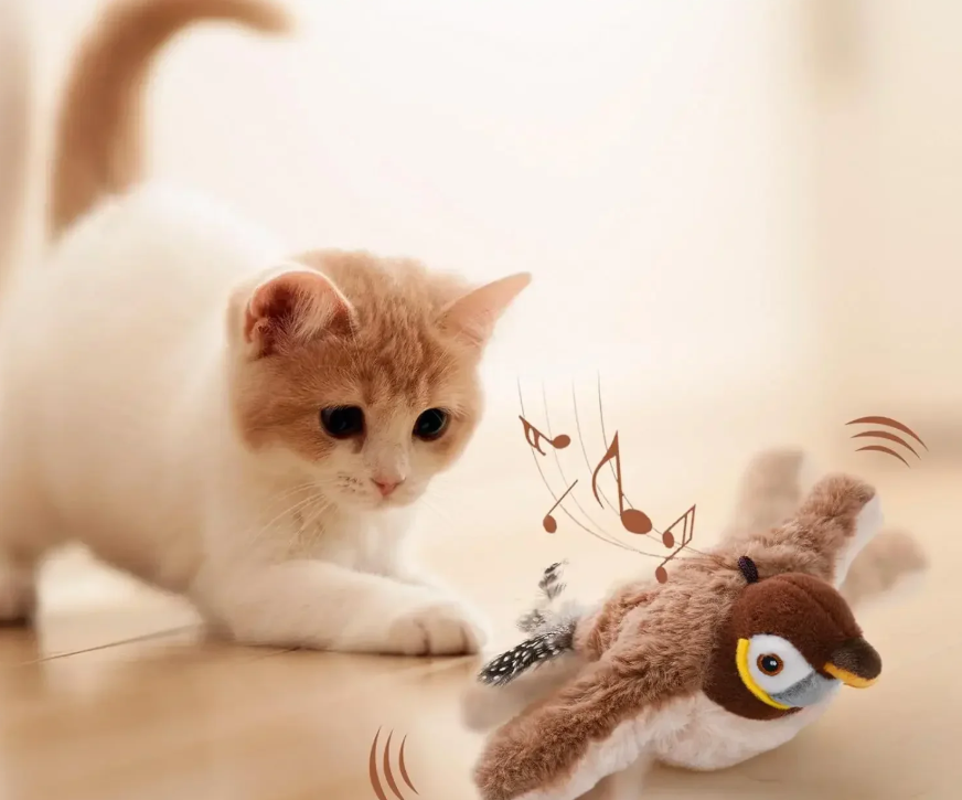 PurrfectPlay™ | Interaktiver Vogel