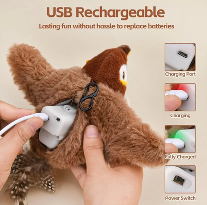 PurrfectPlay™ | Interaktiver Vogel