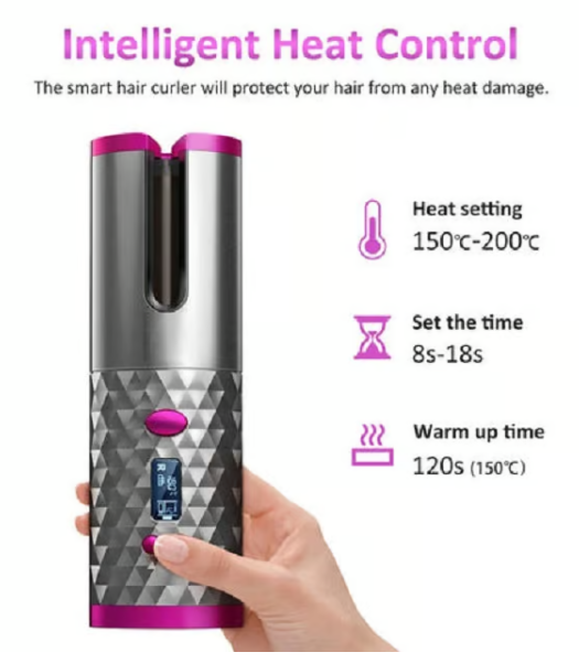 Drahtlose Lockenstäbe™ | Einfach und Schnell