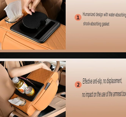 ComfortArm™ Auto Armlehnenkissen | Memory-Schaum Ellenbogenstütze