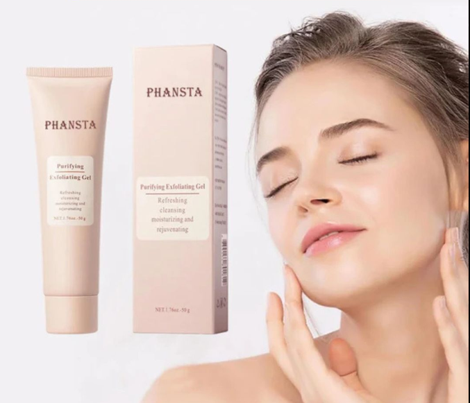 1+1 GRATIS! PHANSTA | Körper- und Gesichtspeeling-Gel – Tiefenreinigung und Feuchtigkeitspflege