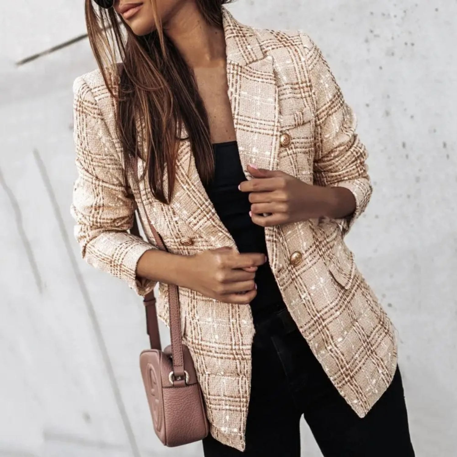 ThermaStyle™ | Thermische Designer-Blazer mit Knopfverschluss
