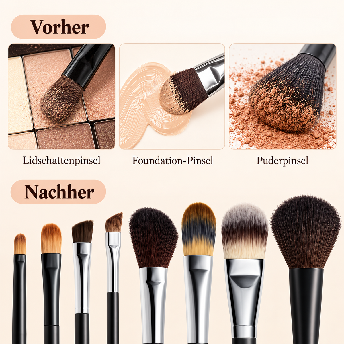 PinselSauber™ Pro | Elektrischer Make-up-Pinselreiniger