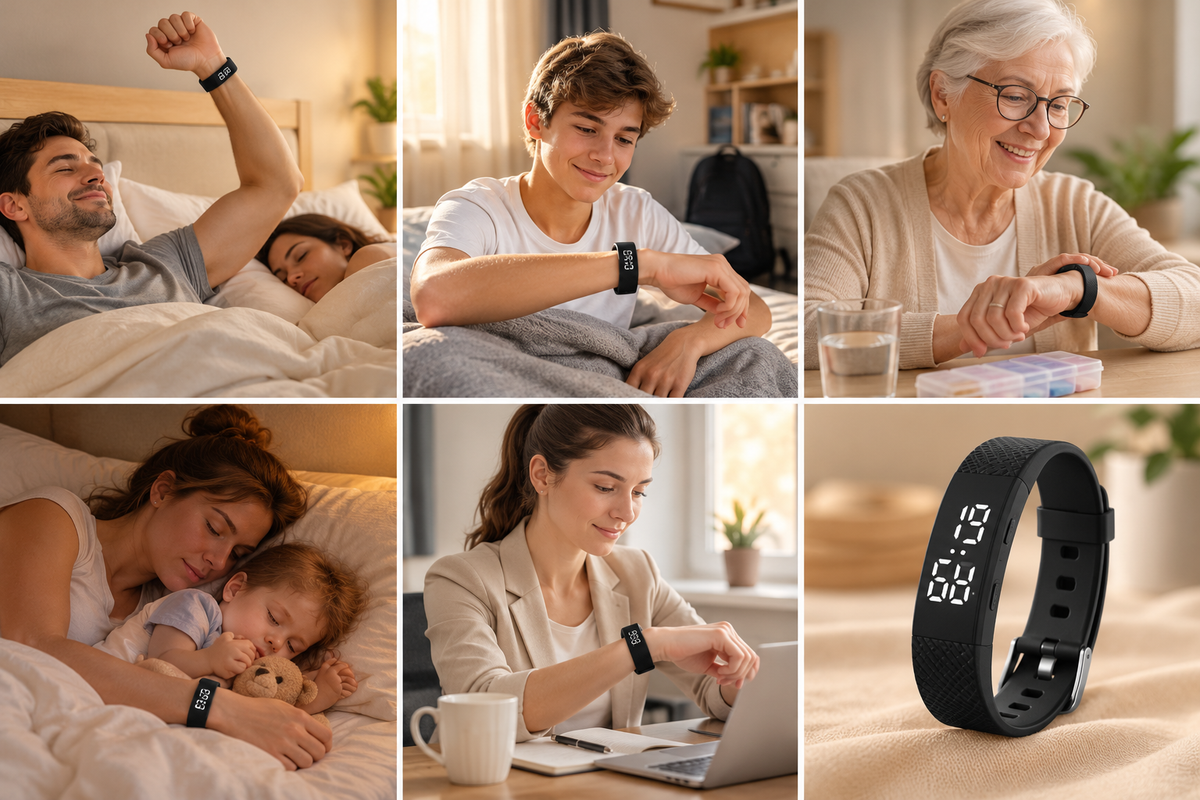 Leisiva™ | Lautloser Vibrationswecker fürs Handgelenk