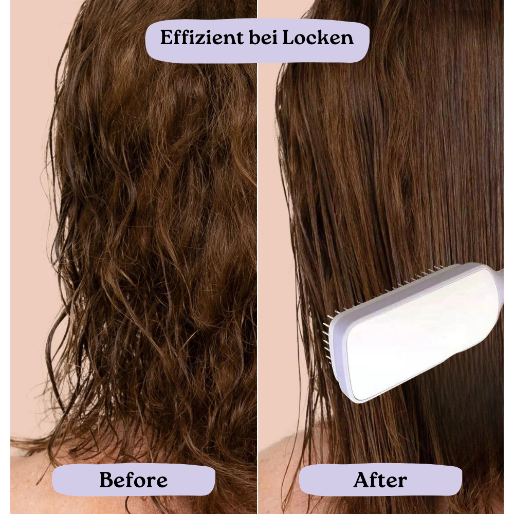 ShineBrush™ | PureClean, Die Selbstreinigende Haarbürste