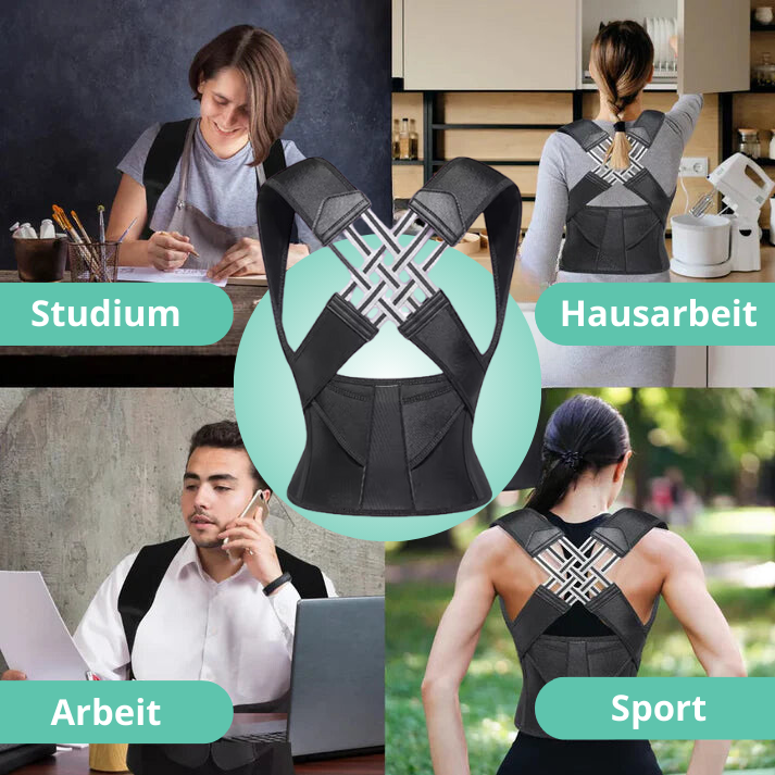 1+1 GRATIS! PostureFix™ | Korrigiert die Körperhaltung und lindert Rückenschmerzen