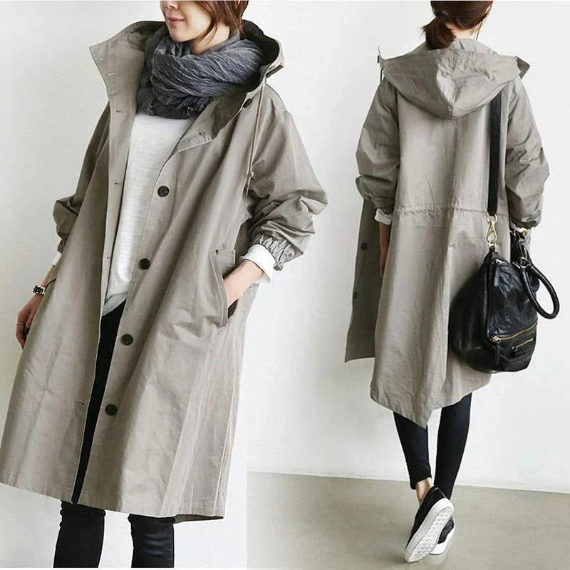 KIASIA - Waterafstotende Trenchcoat