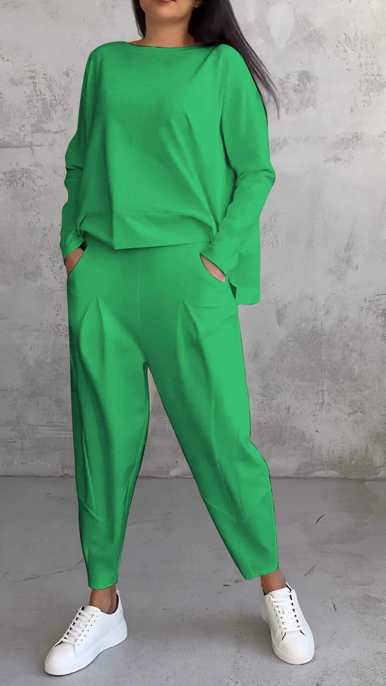 BaumwollLuxus™ | Stilvolle Zweiteilige Set