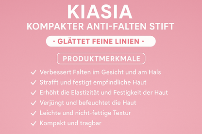 KIASIA Kompakter Anti-Falten Stift Produktmerkmale auf Deutsch