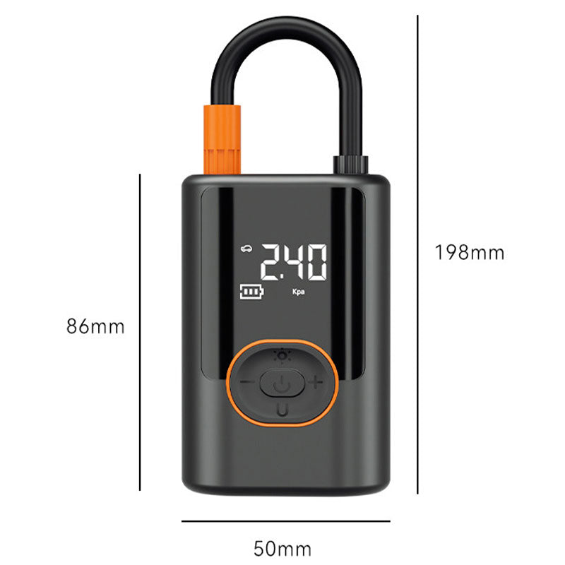 PowerInflate™ | Multifunktionaler tragbarer Auto-Reifenaufbläser mit Licht🎁