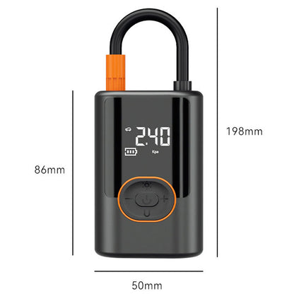 PowerInflate™ | Multifunktionaler tragbarer Auto-Reifenaufbläser mit Licht🎁