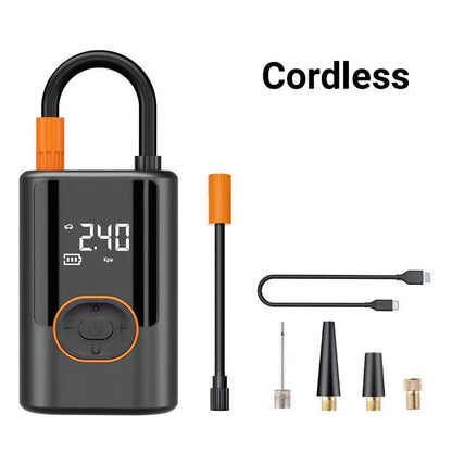 PowerInflate™ | Multifunktionaler tragbarer Auto-Reifenaufbläser mit Licht🎁